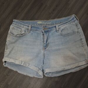 Old Navy Light Blue Jean Shorts